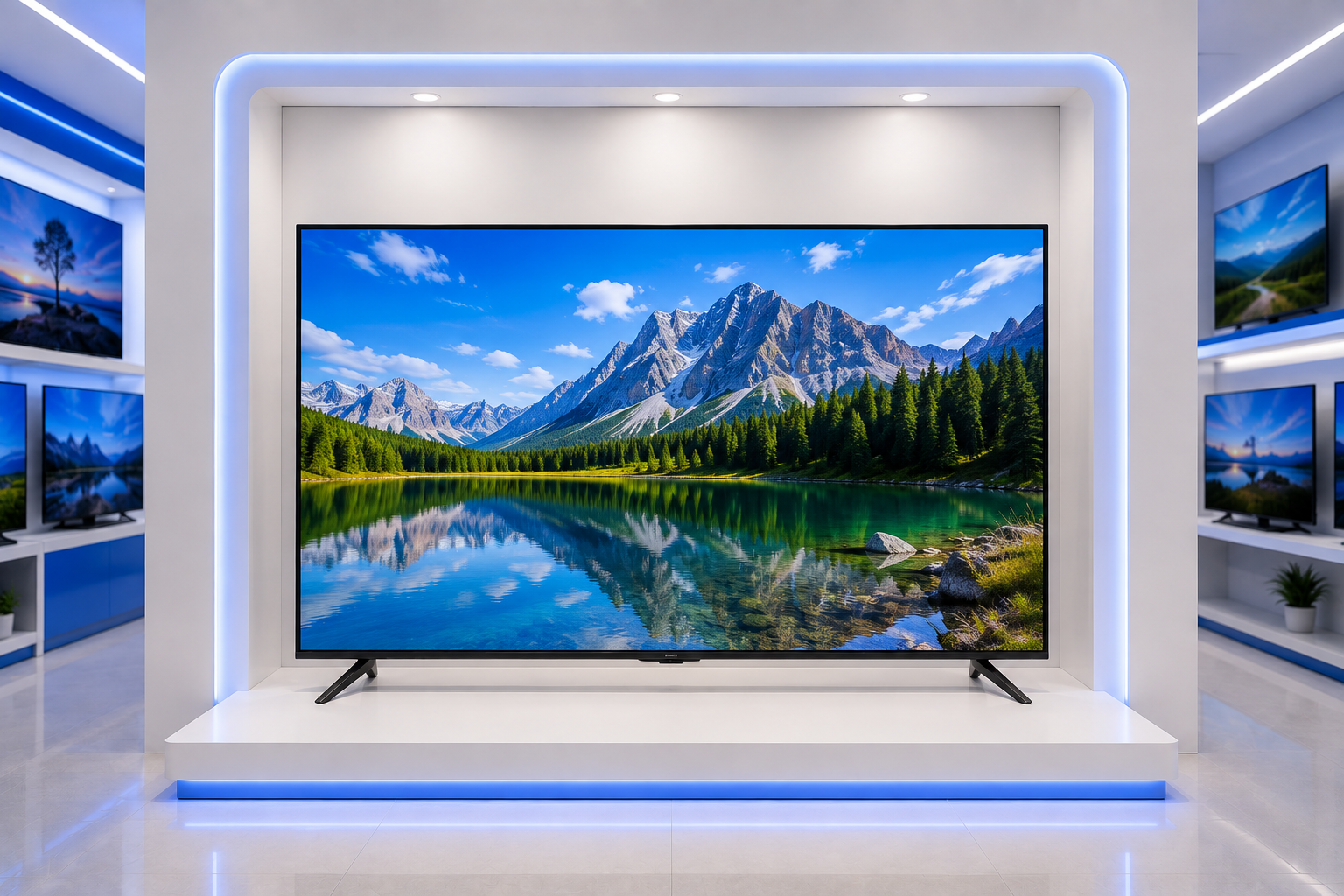 Flat screen LED television